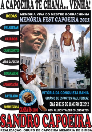 2012 | Homenagem ao Mestre Borrachinha em memória